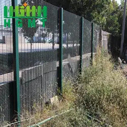 सुरक्षा धातु विरोधी चढ़ाई लोहा 358 सुरक्षा बाड़ जस्ती