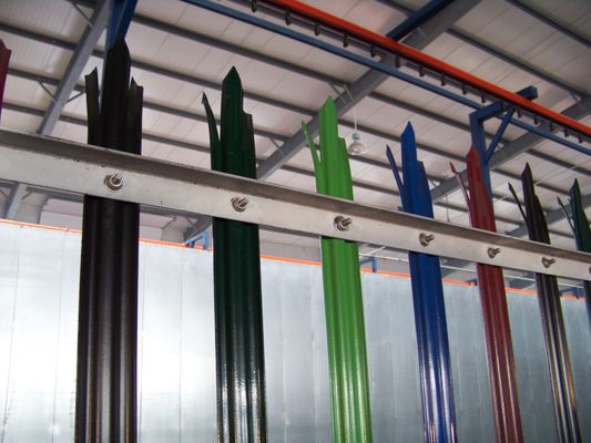 जंग रोधी कस्टम डब्ल्यू सेक्शन पालिसाड सुरक्षा बाड़ खेत और बगीचे के लिए