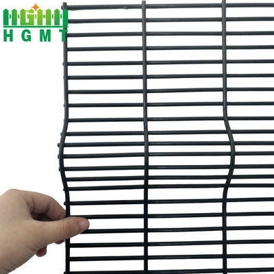 आसानी से इकट्ठे 358 स्क्लिपिंग विरोधी सुरक्षा बाड़ के साथ Spikes