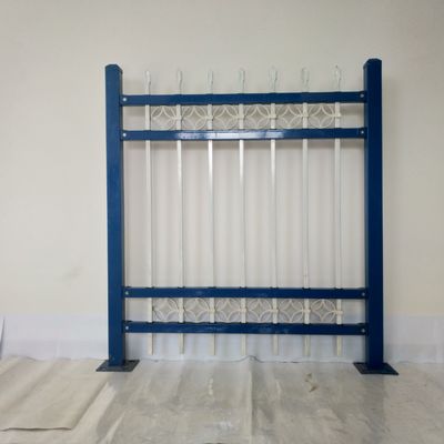 उच्च गुणवत्ता वाले पर्यावरण के अनुकूल ट्यूबलर बाड़ पैनल जस्ती लोहे के तार जाल सजावटी औद्योगिक