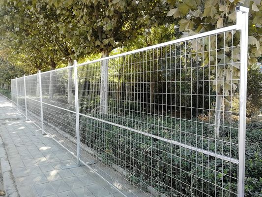 कनाडाई अस्थायी बाड़ / वेल्डेड वायर मेष बाड़ पैनल