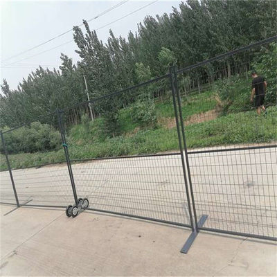 कनाडा बाजार 6 X 10 फीट निर्माण स्थल चलती जस्ती अस्थायी बाड़ पैनल