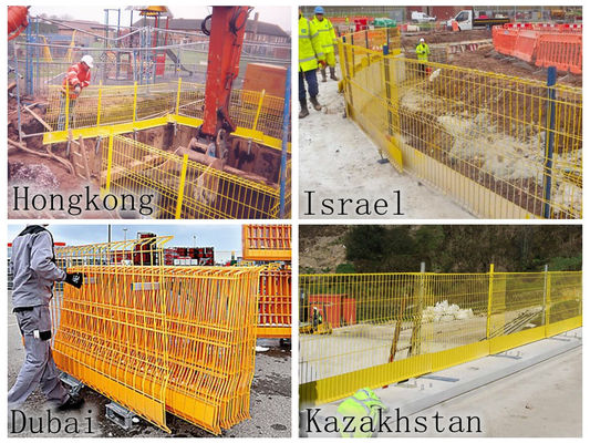 प्रबलित मिड-रेल के साथ प्रभाव-प्रतिरोधी एज प्रोटेक्शन बैरियर