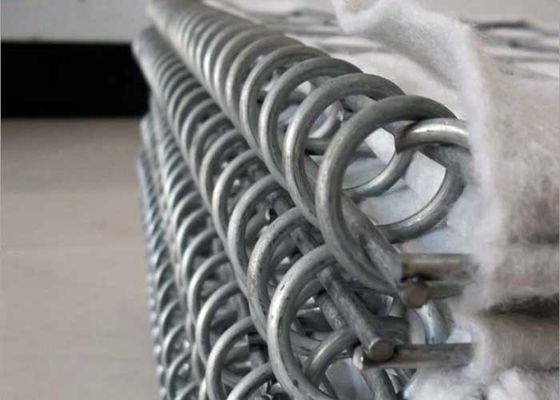 स्टील हेस्को बाढ़ बाधाएं Mil 12B/12G आयताकार हेस्को कंटेनर