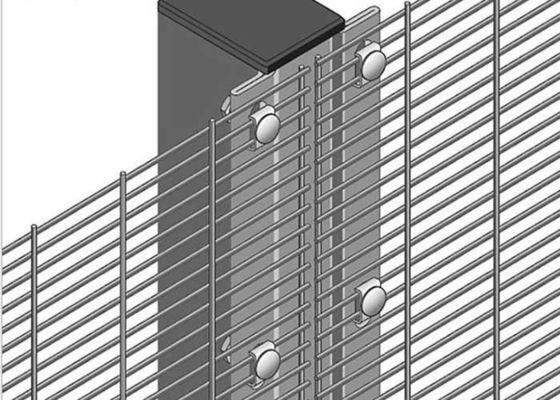 H2.5m चढ़ाई विरोधी सुरक्षा बाड़