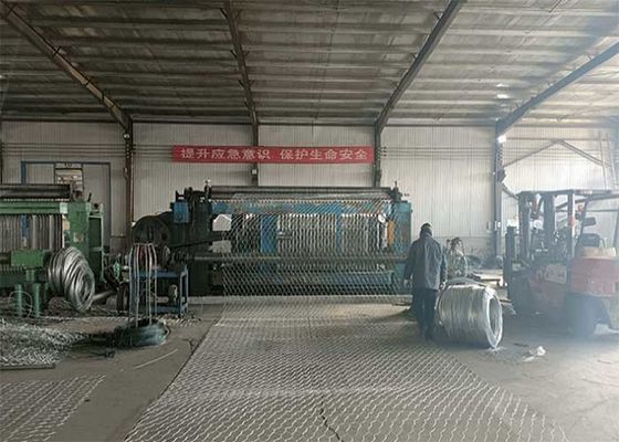 पीवीसी लेपित गेबियन बॉक्स बाढ़ नियंत्रण जस्ती गेबियन टोकरी