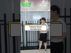 ट्यूबलर स्टील बाड़