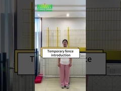 निर्माण स्थल के लिए आउटडोर हटाने योग्य जस्ती ऑस्ट्रेलिया अस्थायी बाड़