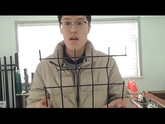 एंटी क्लाइम्बिंग 76.2*12.7 मिमी 358 सुरक्षा जाल जस्ती सुरक्षा बाड़ लगाना