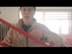 6 फीट अस्थायी निर्माण बाड़ पैनल पाउडर लेपित