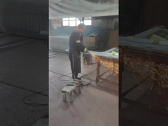 पाउडर कोटिंग से पहले गैल्वनाइज्ड उत्पादों की पॉलिशिंग और पीसना