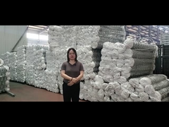 गैल्वनाइज्ड चेन लिंक बाड़ की पैकेजिंग कनाडा भेज दी गई