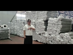 ऊंचाई 2.5 मीटर Q195 मेटल चेन लिंक फेंसिंग सेल्वेज नॉकल्ड एज