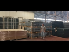 ग्राउंड स्पाइक एंकर के साथ प्रबलित फुट एज सुरक्षा बैरियर