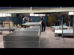 वर्कशॉप नो क्लाइंब सुरक्षा बाड़ पाउडर कोटिंग स्टील