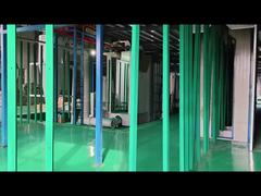 80*80 मिमी पाउडर लेपित विरोधी चढ़ाई बाड़