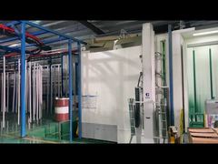 चौकोर पोस्ट पाउडर कोटिंग के साथ सुरक्षा बाड़