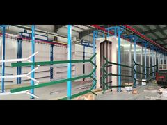 पाउडर कोटिंग पर सुरक्षा स्टील बाड़