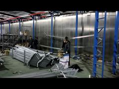 हरा रंग एंटी क्लाइंब फेंसिंग शोकेस पाउडर लेपित